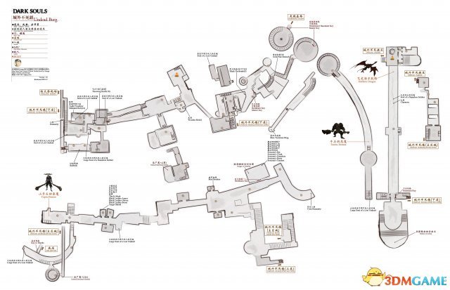 黑暗之魂:重制版 中文全地图标注 流程攻略资料合集