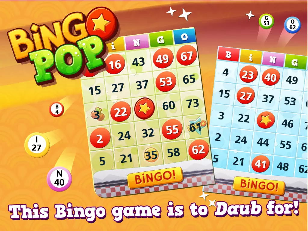 welcome to bingo pop, the classic bingo