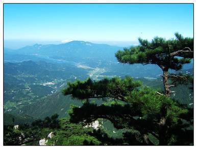 大别山薄刀峰风景区