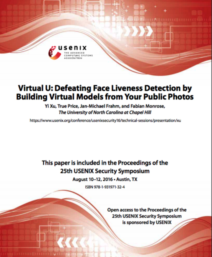 如何利用3D模型和Facebook上的照片攻破面部识别系统