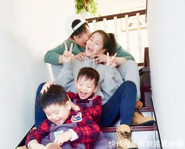 美女演员王媛可与帅哥丈夫王雨8口之家有摩擦