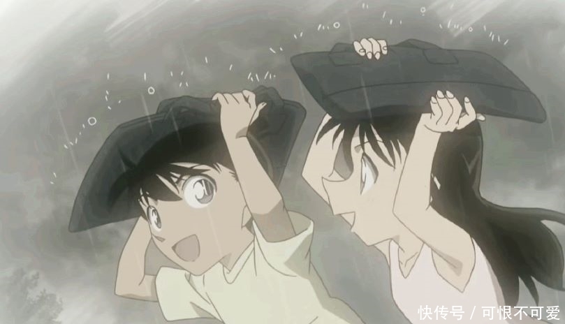 名侦探柯南:动画中未播出的新兰糖,情书是一个