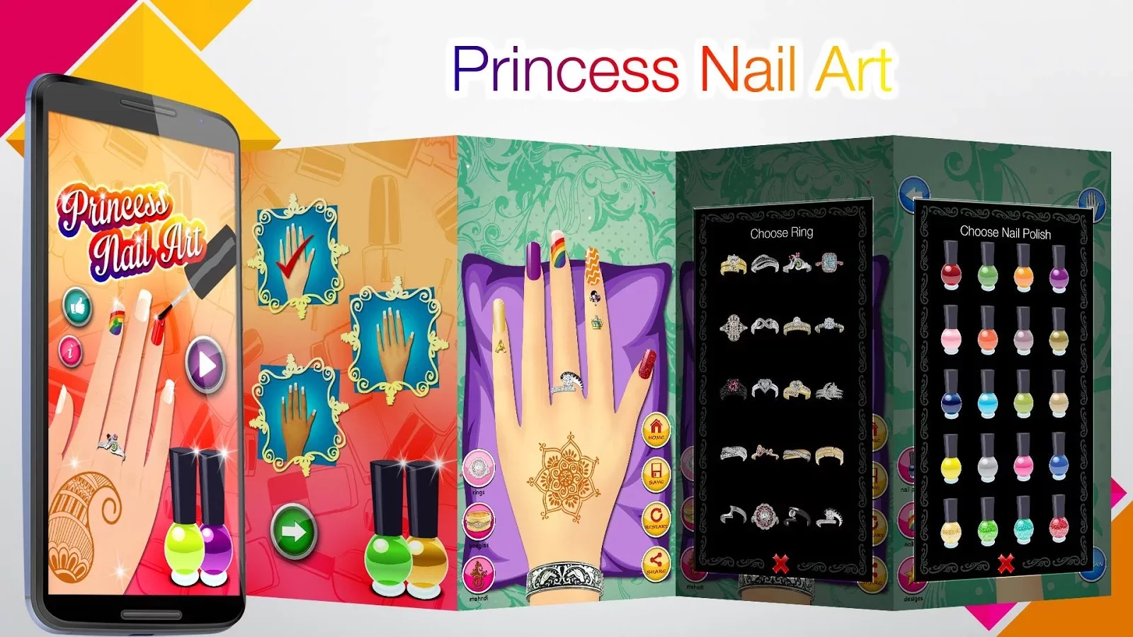 Princess Nail Makeover截图1