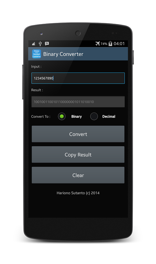 Binary Converter截图1