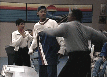 gif动态图 威尔史密斯瞬间变文松,好有喜感