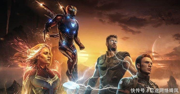 《复联4》曝最新概念海报, 美国队长牺牲, 场面