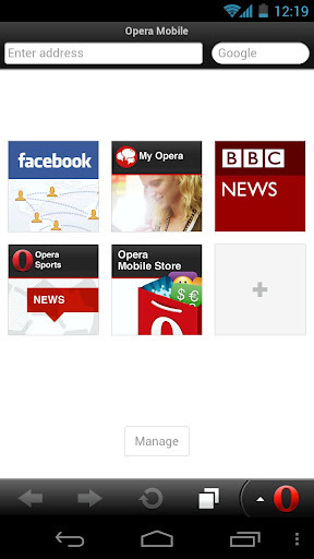 Opera Mobile截图5