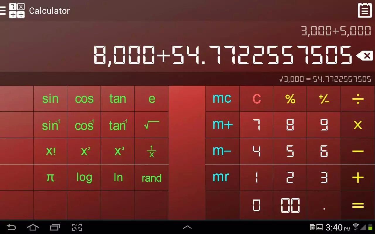 Multi Calculator截图5