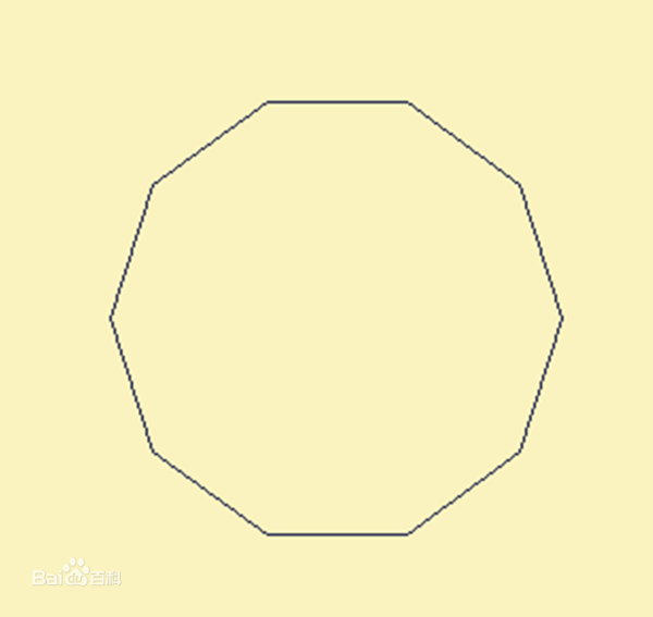 正十边形的图片_360问答
