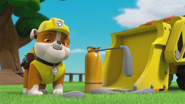 汪汪队立大功 狗狗巡逻队天天洗漱被阿奇捣乱 亲子游戏玩具