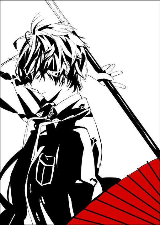 求黑白动漫图片图包，希望分辨率要高，清晰一点的_360问答