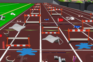 清理田径赛道,清理田径赛道小游戏,360小游戏