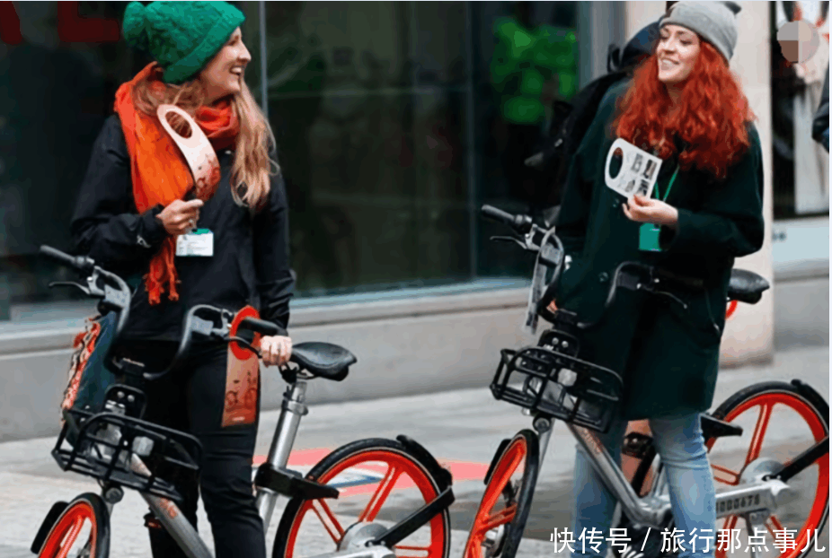 英国姑娘来中国旅游: 为何中国人骑单车不付钱