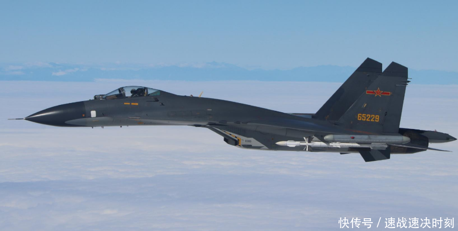 老歼11小小升级,让其对空作战能力大幅增加