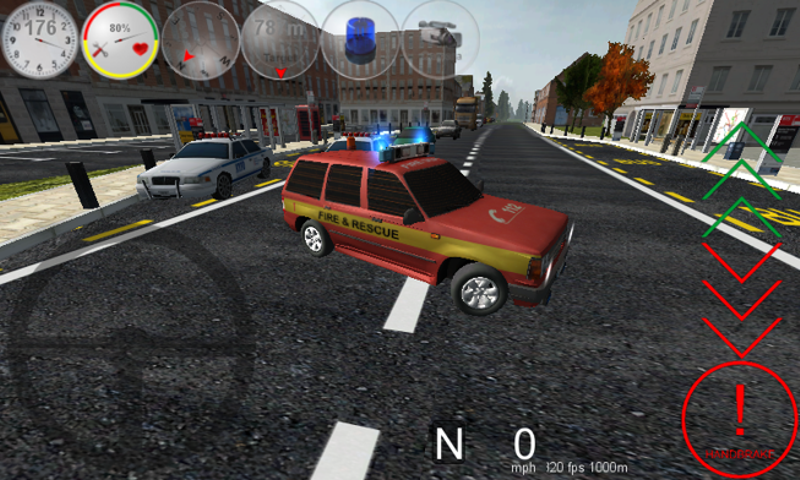 Duty Driver Firetruck LITE截图18