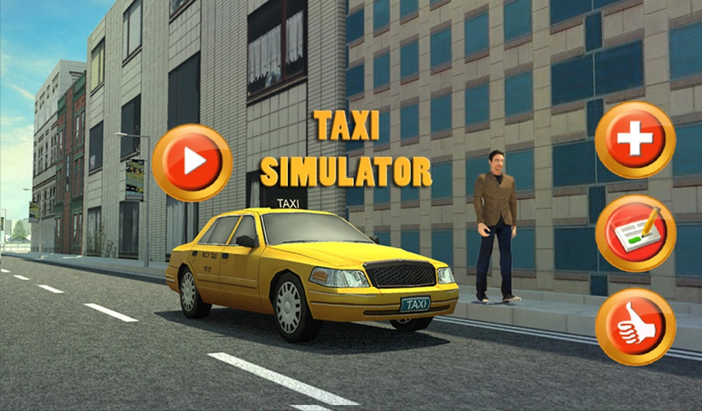 值班出租车司机的3D模拟器截图11