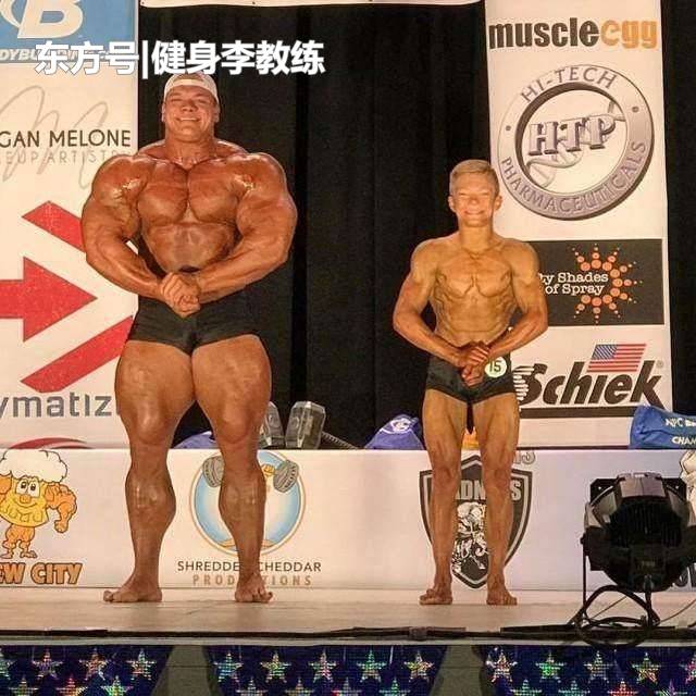 16岁健美少年坚持健身4年，身材和面容完全不搭!