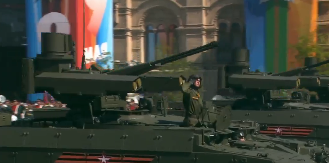 莫斯科红场卫国战争胜利73周年阅兵,陆军最新