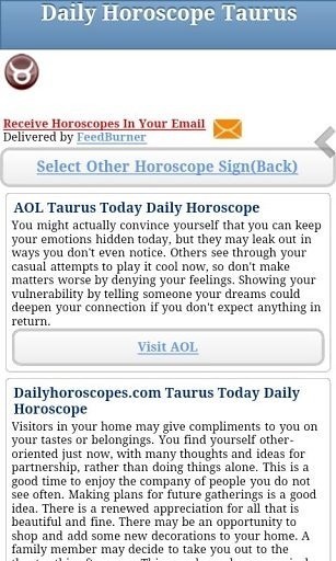 Daily horoscope 2013截图6