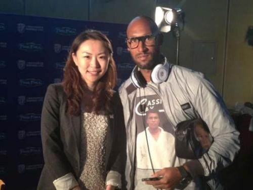 央视最美足球记者王楠