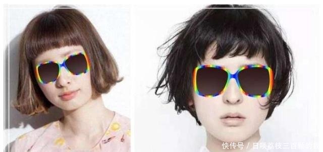 短发配什么眼镜框好看,短发配什么帽子好看图片