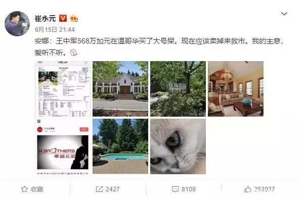 崔永元爆料引发华谊股票震荡,看王中军如何救