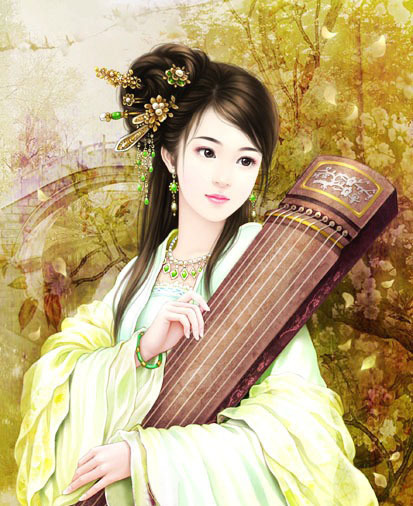 手绘古装第一美女