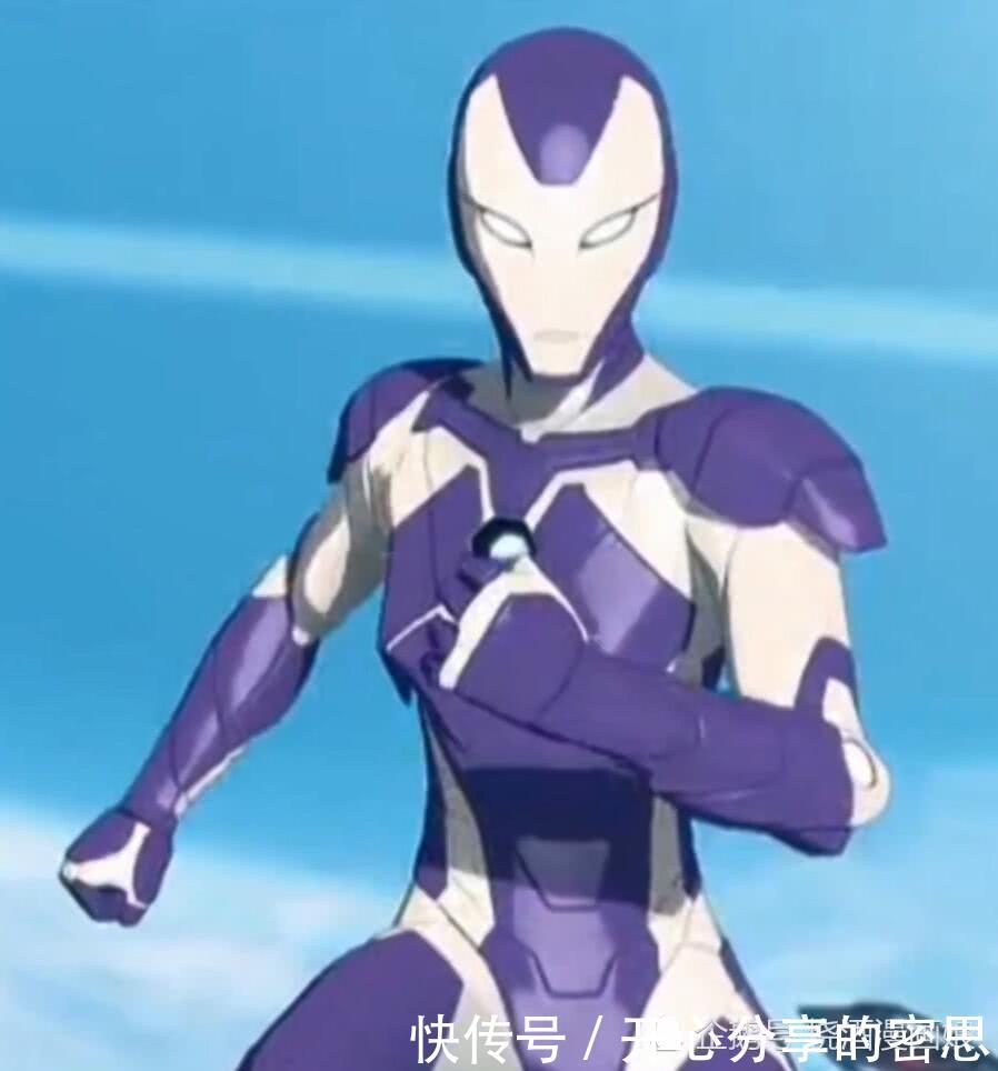 《复联4》官方海报,小辣椒紫色战甲加入,和钢