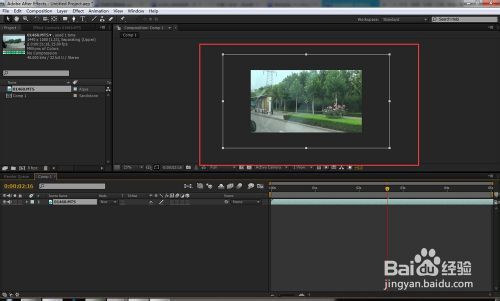 ae中怎么剪切掉一段视频啊 就像pr中的剪切一
