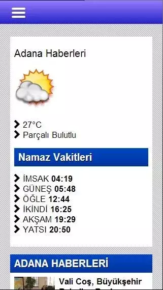 Adana Haberleri截图1