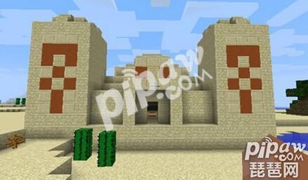 我的世界沙漠神殿种子 手机版沙漠神庙地图种