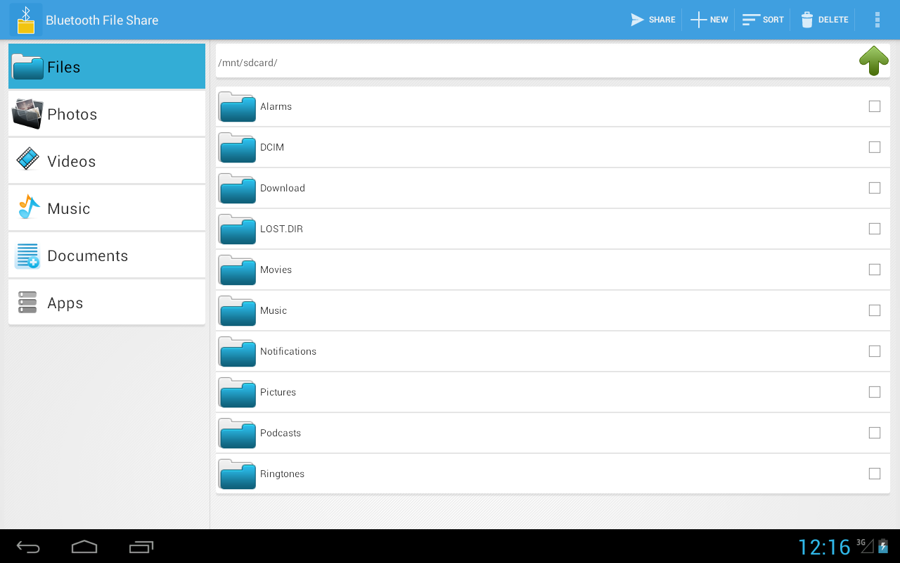 Bluetooth File Share截图2