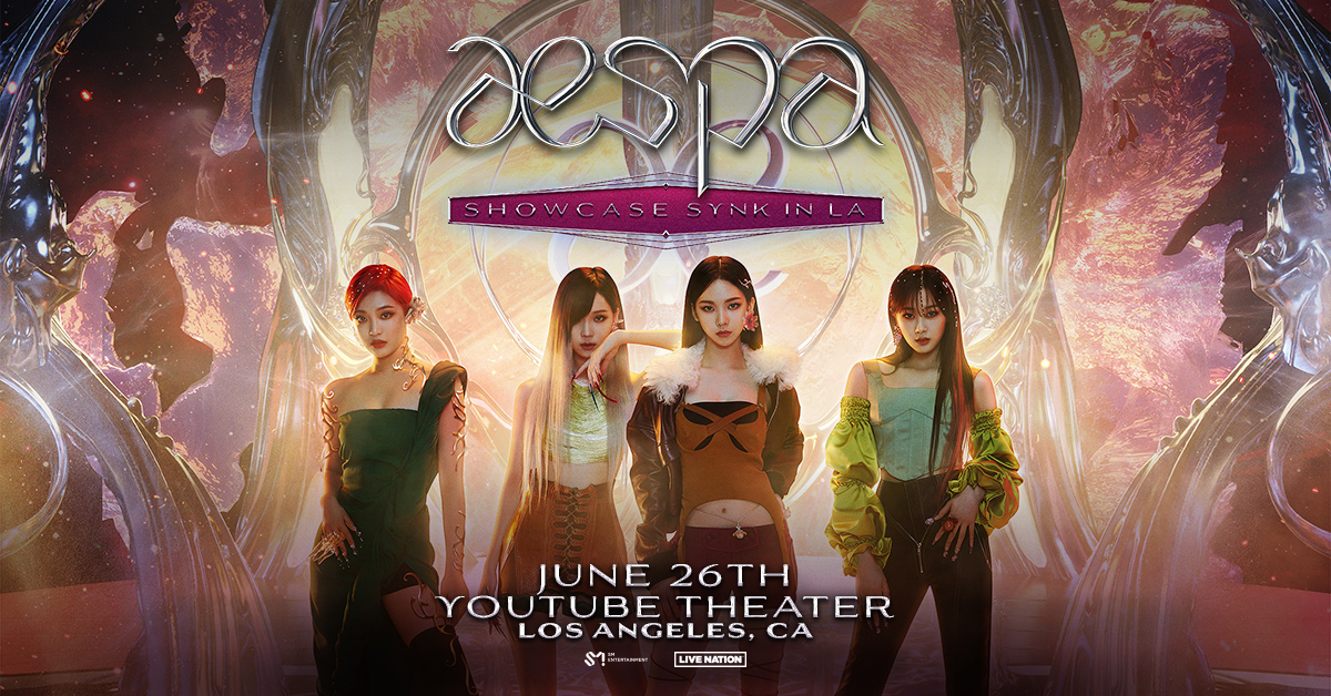 “元宇宙女子组合”aespa将于6月26日在LA举办Showcase