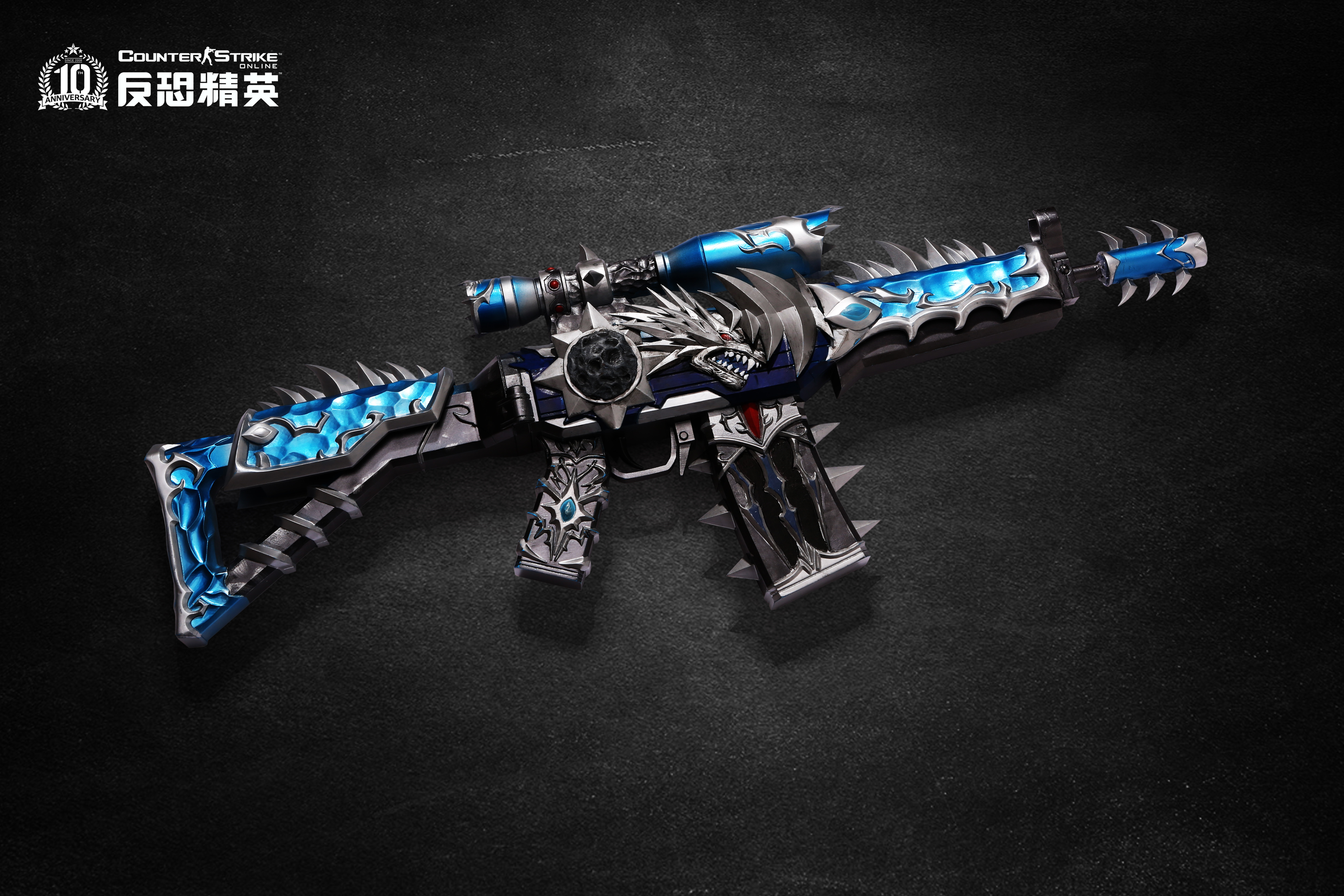 CSOL玩家自制武器模型曝光 狗神还原度超高