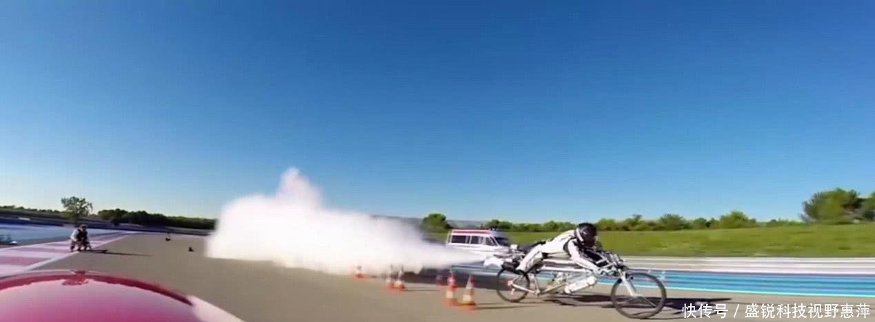 世界上速度最快的自行车,时速达到333公里,你