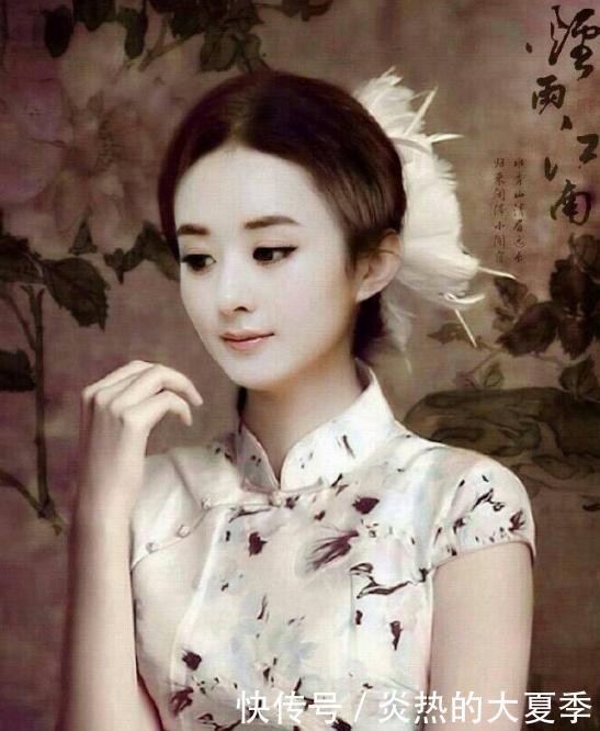 笑笑娱乐赵丽颖与关晓彤穿的旗袍,你心目中女