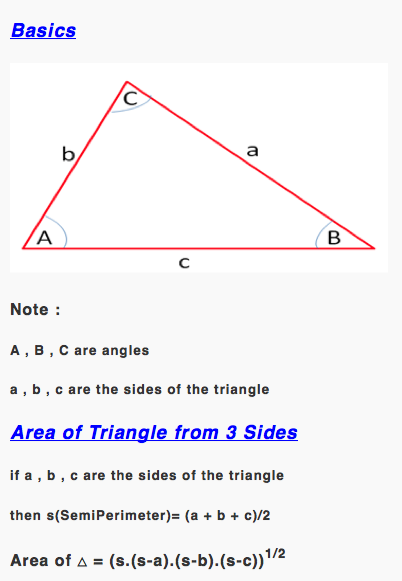 Maths Formula Reference Free截图5