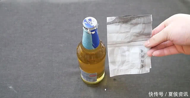 啤酒瓶盖怎么打开用一张纸轻松打开,再也用不