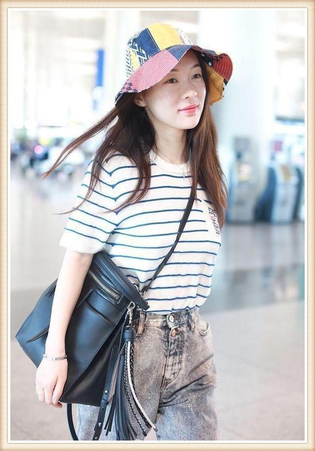 看了杜江的机场照,再看看霍思燕,网友:你俩莫不