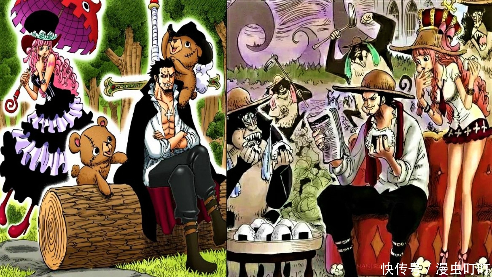 海贼王:鹰眼说佩罗娜走得正是时候,他到底在害