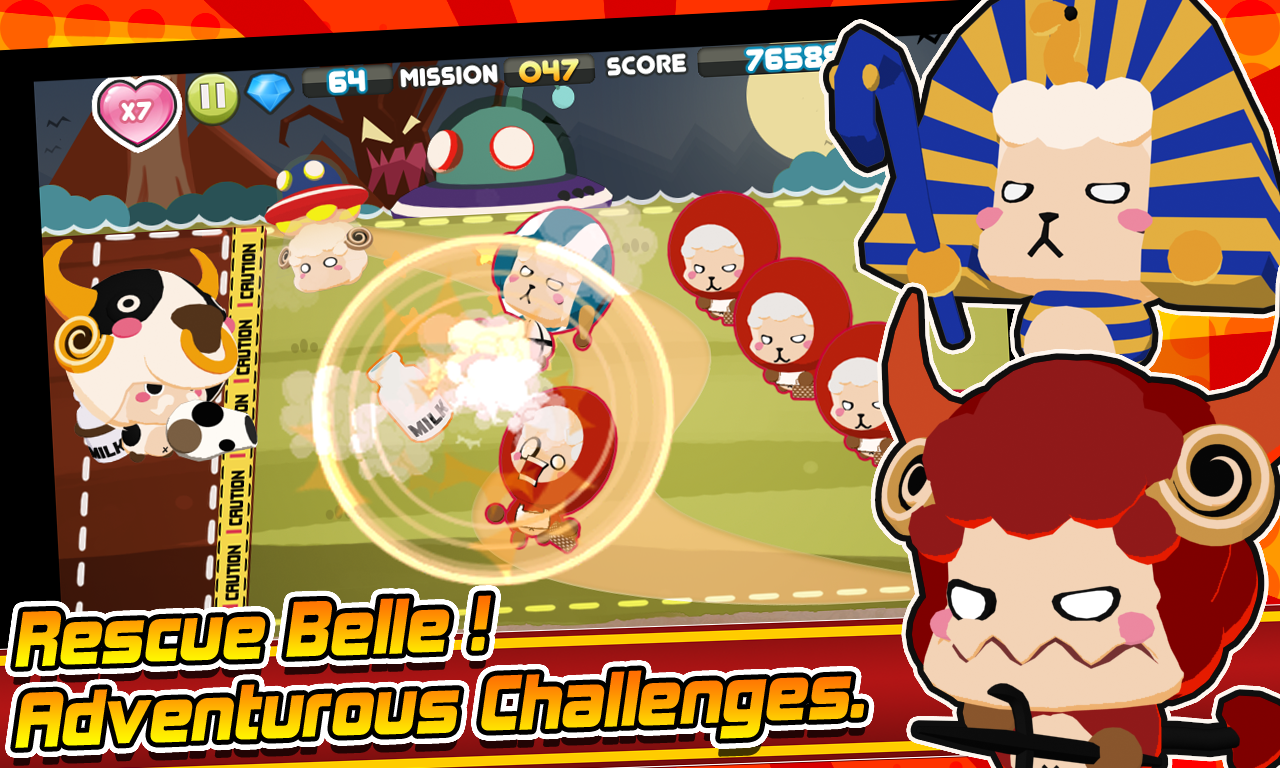 Defense the sheep-Belle War截图9