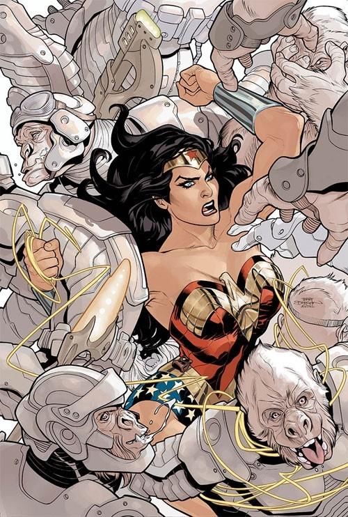 神奇女侠美图特辑:唯一一个可以抗衡超人的女