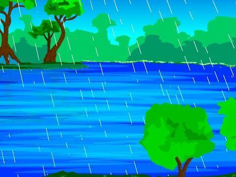 >小雨沙沙沙