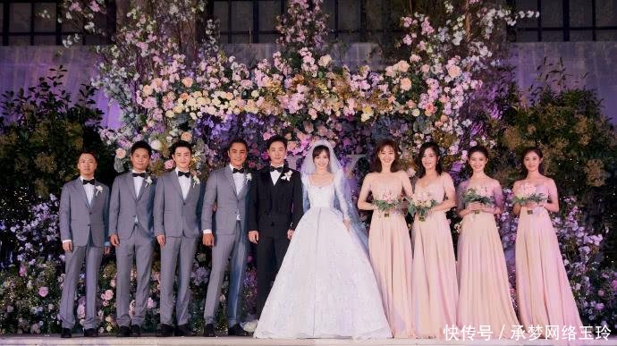 伴娘徐百卉发文祝福同学唐嫣 愿你们爱入对方