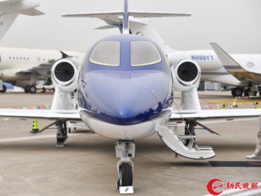 亚洲公务机展明开幕 35架飞机涵盖公务机全谱系
