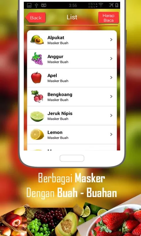 Masker Buah Untuk Kecantikan截图3