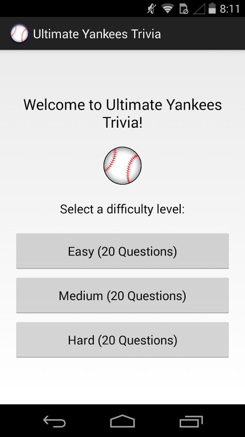 Ultimate Yankees Trivia截图1