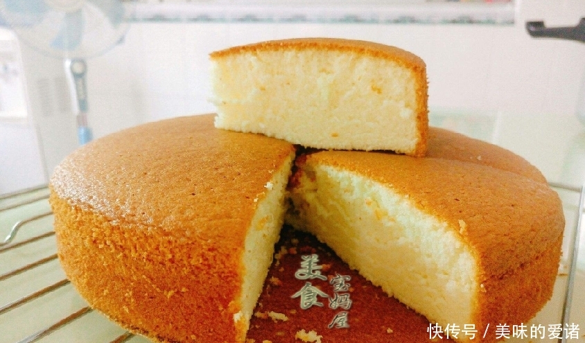 蛋糕最简单的家常做法,不用打发蛋清,用全蛋做