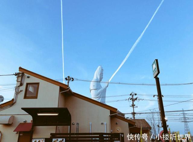 日本出现神话中的“观音显灵”，天空发射白色光束超震撼，观音大