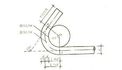 手算抽钢筋量时,箍筋135度弯钩按多少算_360